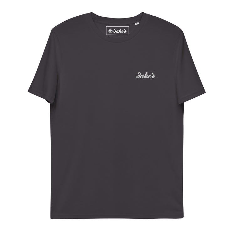 Jake's Unisex T-Shirt - weiße Bestickung